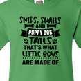 thumbnail image 4 of Inktastic Snips Snails and Puppy Dog Tails That's What Little Boys Youth T-Shirt, 4 of 5