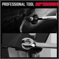 thumbnail image 5 of 4-Piece Flare Nut Wrench Set - SAE Brake Line 1/4, 5/16, 3/8, Silver, 5 of 5