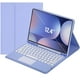 thumbnail image 1 of Funda con teclado táctil para Samsung Galaxy Tab S10+ Plus/ S9 FE Plus/Galaxy Tab S9+ Plus de 12,4", con portalápices - Teclado Bluetooth táctil magnéticamente desmontable, 1 of 7