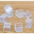 thumbnail image 1 of 4pcs/set Table Foot Cap Rubber Chair Leg Protector Square Furniture Floor Foot Pad, 1 of 9