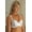 White, variant on Women's Carnival 509 Two Part Lace Underwire Minimizer Bra (Black 40DD)