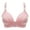 Pink, variant on ,Women's Daisy Front Closure Push up Bras Supportive Wireless Full Coverage Bra Comfort Everyday Bralettes Purple 48