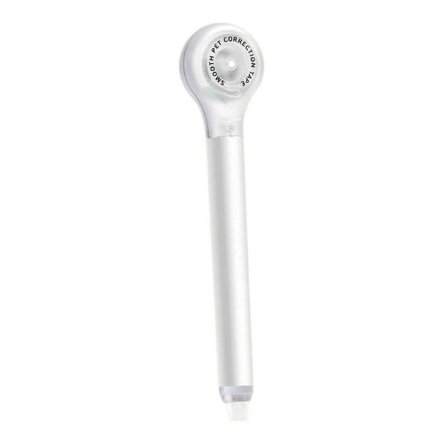 U-878 White Retractable Correction Tape Pen Mini White Out Tape With Replaceable Refill Smooth Correction For School Office Writing 13.2X2.9X1.5Cm Portable Design
