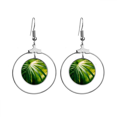 thumbnail image 1 of Sunshine Nature Photography Earrings Dangle Hoop Jewelry Drop Circle, 1 of 3
