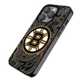 thumbnail image 2 of Keyscaper Black Boston Bruins Paisley iPhone Magnetic Bump Case, 2 of 7