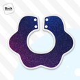 thumbnail image 4 of Hirioo Neon Glitter for Baby Cotton Petal Bib Drool Bibs for Baby Boy Unisex, 4 of 9