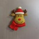 thumbnail image 4 of 5 imanes navideños para el refrigerador, alce, Papá Noel, muñeco de nieve, pegatinas magnéticas para pizarra, decoración para tablones de anuncios, 4 of 5