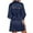 Navy, variant on Shachafan Women's Wedding Party Robe Letters Kimono Satin Pyjamas Bridesmaid Bathrobe plus Size Long Kimonos for Women
