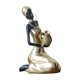 thumbnail image 3 of Estatuilla de mujer negra, escultura de mesa, artesanía hecha a mano, pieza de arte coleccionable decorativa para estudios de yoga, multiusos 165x8x95cm, 3 of 8