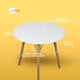thumbnail image 4 of Mesa Redonda Moderna Minimalista Estilo Eames Negro Onstore onStore negro, 4 of 5