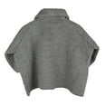 thumbnail image 3 of Fgnfyis Home Shoulder Neck Vest Warm Cape for Autumn Winter Indoor Outdoor Comfort Wear Grey One Size, 3 of 3