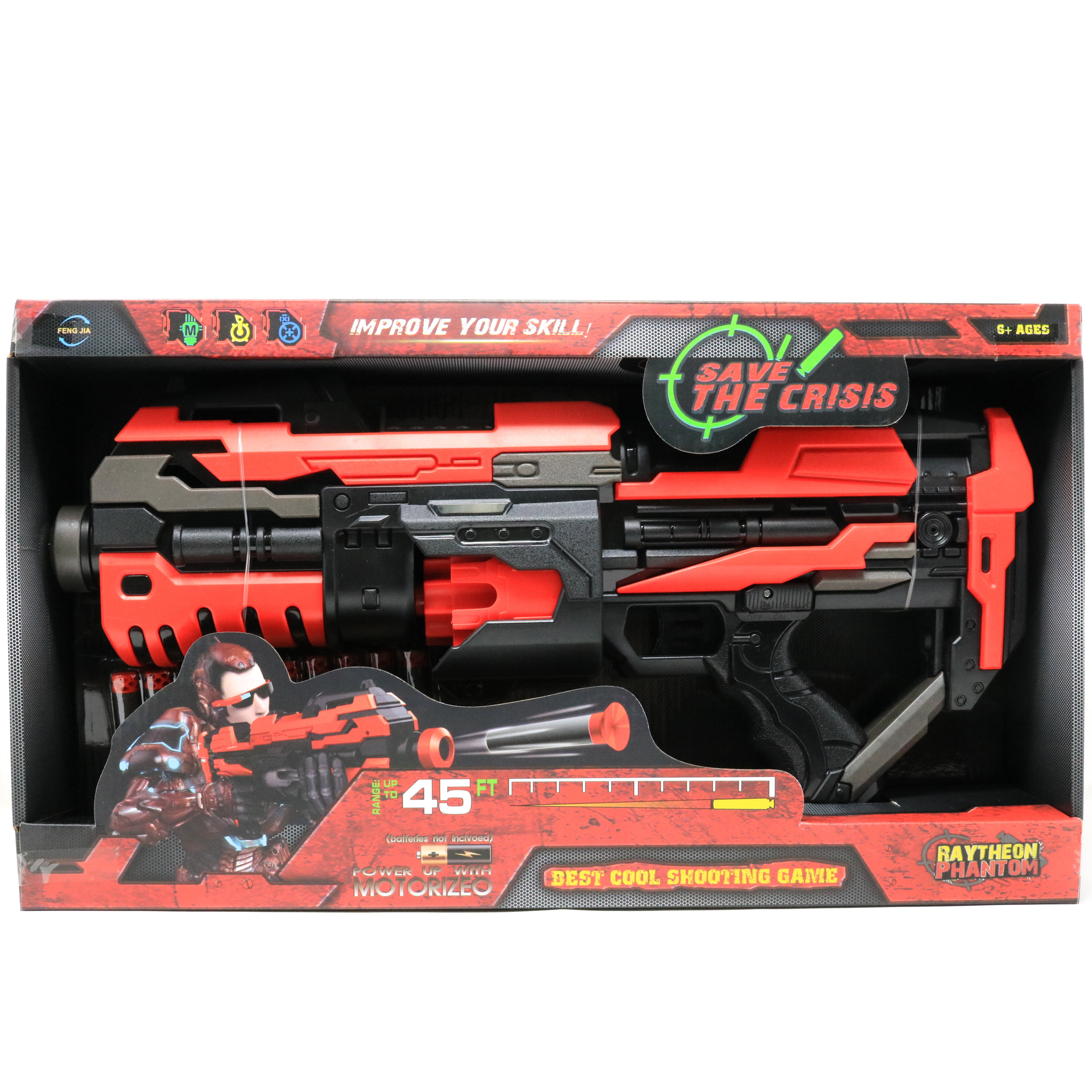 M25 Dart Gun Toy Rifle Strike Water Bullet Soft Bullets Cs Blaster Elite 