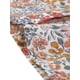 thumbnail image 5 of Blusa con cuello Peter Pan para mujer con ribete en contraste y manga farol campesina floral blanco XS, 5 of 6