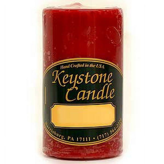 1 Pc Apple Cinnamon 2x3 Pillar Candles 2 in. diameterx3.25 in. tall