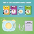 thumbnail image 2 of Tarjetas Flash Parlantes Juguetes sensoriales para autismo, regalo perfecto, juguetes de terapia del habla, recargables para niños y niñas, 2 of 7