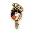 thumbnail image 1 of Estilo japones ukiyoe macho kimono Broche broche broche broche Metal retro, 1 of 3