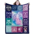 thumbnail image 1 of LHSHID Bestie Gifts Blanket for Teen GirlsFriend Birthday Gifts for BFF Friendship BlanketsSuper Soft Flannel Fleece Throw BlanketsBestie Gifts Ideas for Women Thanksgiving Christmas 30"x40", 1 of 7