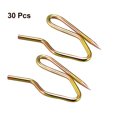 thumbnail image 3 of Unique Bargains Curtain Hooks Metal Pin-On Drapery Hooks Bronze Tone 1 Inch Length 30 Pcs, 3 of 3