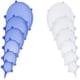thumbnail image 1 of Juego de 12 tapas elásticas de silicona, 6 tamaños, cubiertas reutilizables para almacenamiento de alimentos, cubiertas de silicona para cuencos, flexibles para adaptarse a todas las formas de contene, 1 of 7