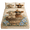 Fold Hem 55x60, variant on Lotusprint LLC 2D Print Personalized Highland Cow Quilt Bedding Set 80x90, Cute Farm Animal Floral Quilt Set