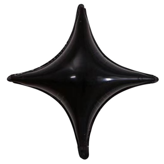 Monstrate Globo de papel de aluminio de 10 pulgadas, 0 piezas, globos de papel de aluminio para fiesta, globos brillantes de Mylar Kits de decoración para fiestas Negro 10 pulgadas