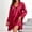 Wine, variant on Nexjvus Womens Nightgowns Camisole Silk Dress Sleepshirts Robe Nightdress 2 Piece Size L