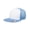 C BL/ WHT/ C BLU, variant on Yupoong Adult Classic Trucker with White Front Panel Cap - 6006W