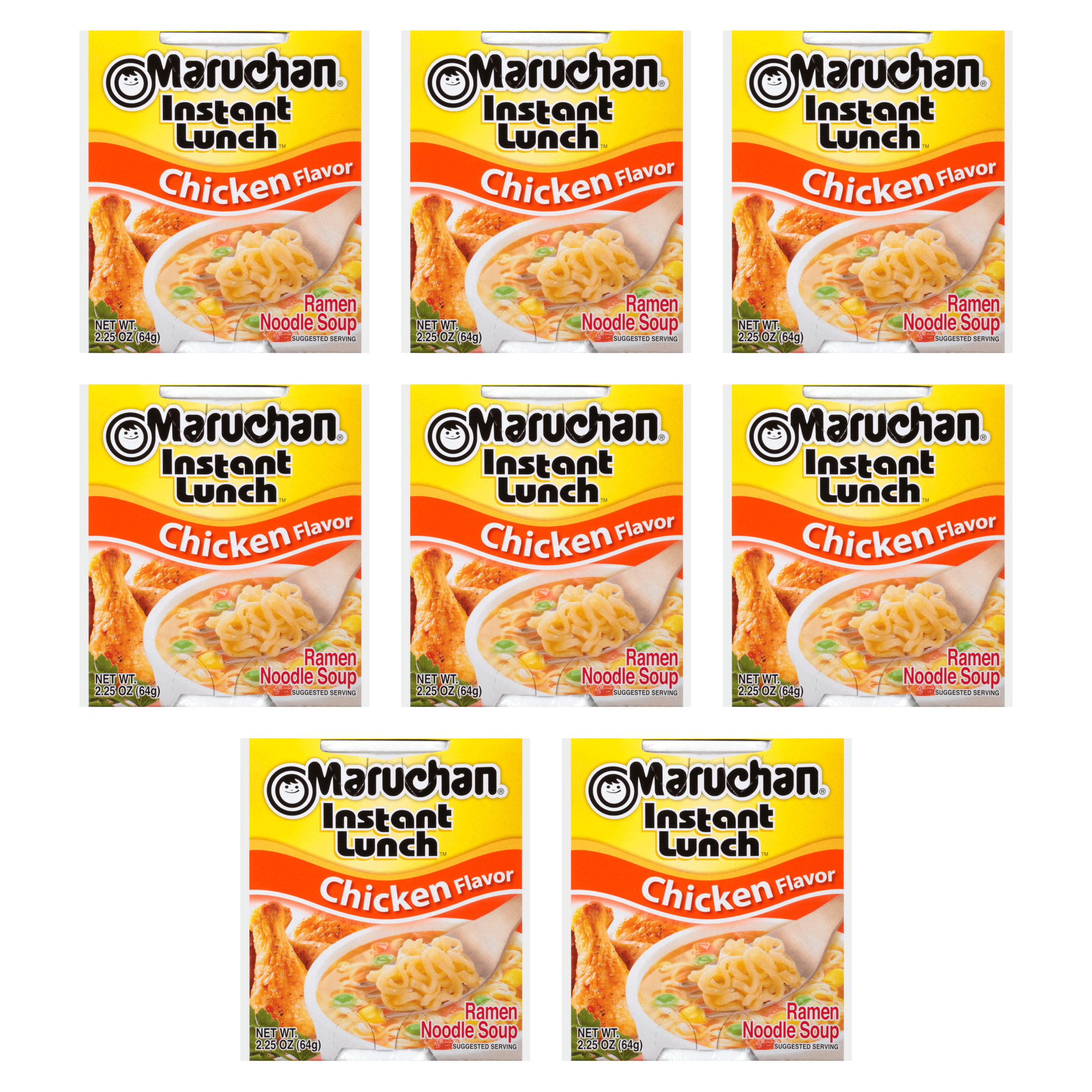 Maruchan Chicken Flavor Ramen Noodle Instant Lunch, Single