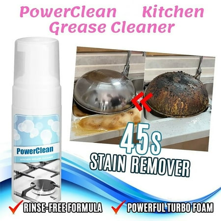 

Tiitstoy Kitchen Aid All-Purpose Bubble Cleaner Multi-Purpose Kitchen Grease Cleaner Foam Kitchen Non Greasy Dirt Cleaner Spray(100ML)