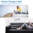 thumbnail image 5 of Compatible for iPhone Charger Fast Charging,2Port USB Wall Charger with 6FT Charging Cord,USB Brick Cube Wall Adapter Power Base Charging Station Compatible for iPhone 14 13 12 Pro Max,iPad(Pink), 5 of 7