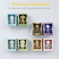 thumbnail image 6 of Norcho 14" Floating Shelves, 4-Pack Acrylic Wall Shelves, Wall Organizer for Bathroom, Bedroom, Living Room, 6 of 9