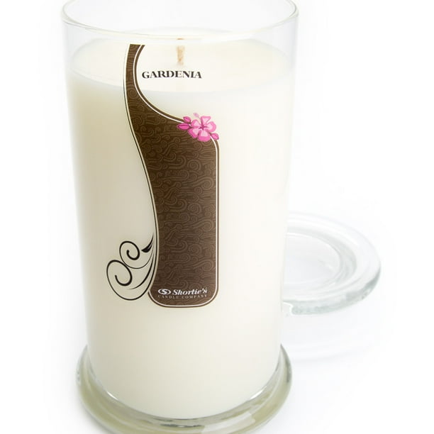 Pure Gardenia Candle Large White 16.5 Oz. Highly Scented Jar Candle
