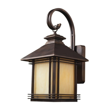 ELK 42101/1, Blackwell Outdoor Wall Sconce Lighting, Hazelnut Bronze