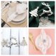 thumbnail image 4 of BESTYASH 12Ud De Servilleta En Plata Con Para Decorar En Hogar Y Eventos, 4 of 7