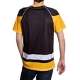 thumbnail image 2 of NHL Mens Performance Quick Dry Moisture Wicking Rash Guard Short Sleeve Shirt, 2 of 3