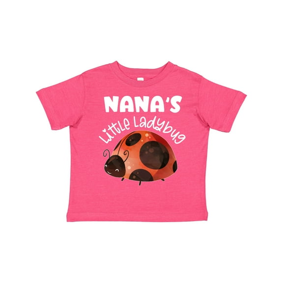 Inktastic Nana's Little Ladybug Boys or Girls Toddler T-Shirt