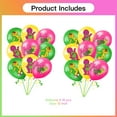 thumbnail image 2 of Barney and Friends Balloons Party Supplies Birthday Favors Decorations Decor Kit Latex, 2 of 5