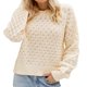 thumbnail image 1 of Gibobby Suéter de invierno para mujer, Suéter de manga larga con cuello redondo para mujer, de punto grueso, cálido, de gran tamaño(Blanco,M), 1 of 4