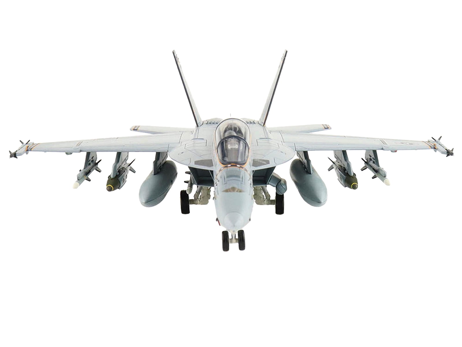 Boeing F/A-18F Super Hornet Fighter Aircraft "VFA-122, Flying Eagles" (2022) US Navy 1/72 Diecast Model by Hobby Master