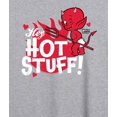 thumbnail image 3 of Hot Stuff - Hey Hot Stuff - Women's Oversized Graphic T-Shirt, 3 of 5