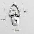 thumbnail image 2 of D-Ring Picture Hangers With Screws, Strong Picture Frame Hardware, Ideal For Heavy-Duty Picture Hanging And Rust-Proof Construction, 2 of 8