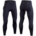 thumbnail image 1 of Pantalones deportivos para hombre, pantalones secos rápidos elásticos ajustados para correr, entrenamiento de baloncesto, pantalones inferiores para exteriores, pantalones de senderismo, 1 of 5