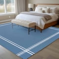 thumbnail image 4 of Pure Royalblue Area Rug 5x8 FT, Non Slip Bedroom Throw Carpet, Simple Solid Color Washable Soft Floor Carpet Non-Shedding Rug for Living Room Nursery Dorm Office, 4 of 9