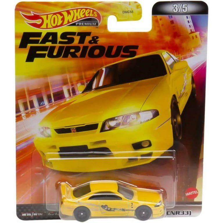 Hot Wheels Premium Fast & Furious 2022 Complete Set of 5 Diecast Vehicles  from DMC55-957J Release