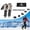 black, variant on FamilyQl ultra lightweight telescopic folding hiking stick, multifunctional outdoor off-road hiking, lightweight and durable (2-piece set)
