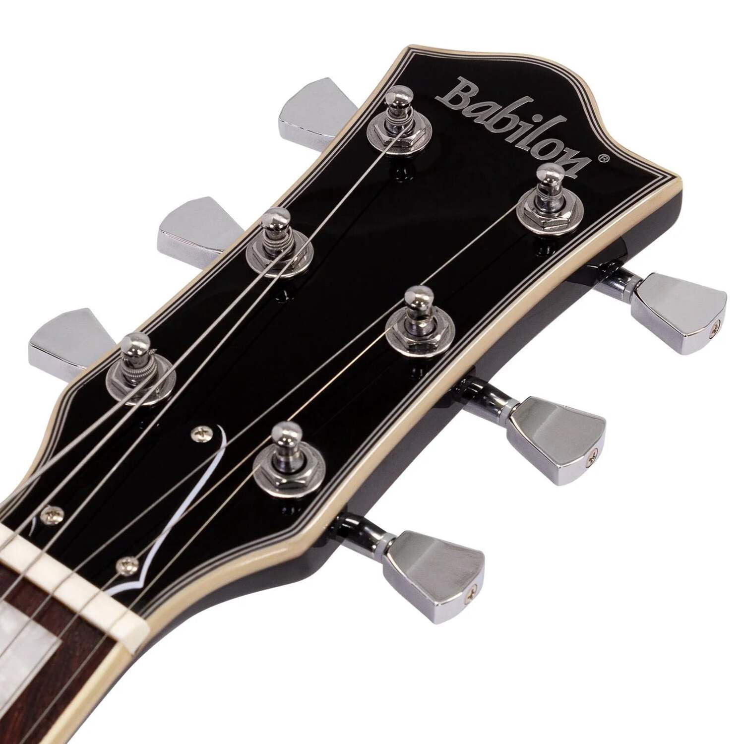 Babilon Cosmos II Series Electric Guitar Black Includes Case