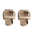 thumbnail image 1 of 2x Soporte de Botella de Plegable para Coche Tazas de Taza Soporte de Plástico Duro Beige, 1 of 8