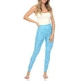 thumbnail image 2 of White Mark Women's Super Soft Leopard Printed Leggings, 2 of 4