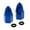 Blue, variant on Race-Driven Bullet Tire Valve Cap Wheel Air Port Dust Cover Stem Caps Kit - Red