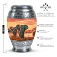 thumbnail image 2 of Large Urns For Human Ashes Adult Male - Adult Urns For Human Ashes - Elephant Urn For Ashes - Human Urns For Ashes - Metal Urn - Ash Holder - Human Urn - Unique Urns (Size -10inch), 2 of 5